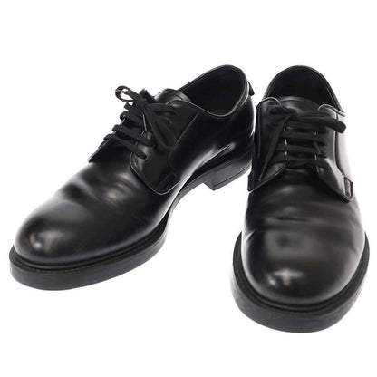 Prada Lace-Up Leather Shoes 2eg394 Black 10
