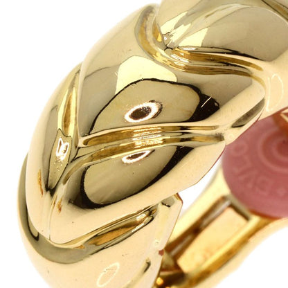 Bvlgari Bulgari Spiga Earring 18K Yellow Gold Ladies