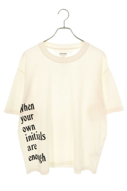 Bottega Veneta 838937 V4n50 Cotton Print T-shirt Men's L