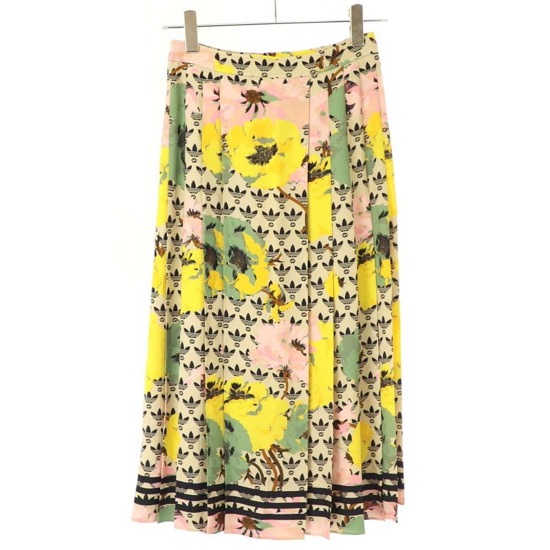 Gucci×adidas GG Trefoil Poppy Skirt 703001 Zalfy Mix 36