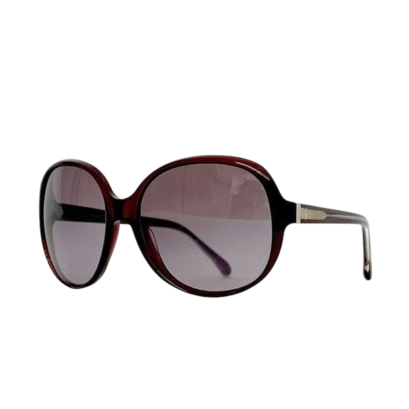 Chanel Sunglasses In Bordeaux Gradient 5196 Excellent Condition Plastic
