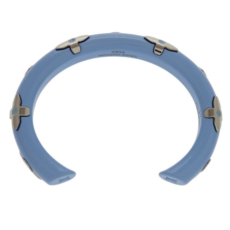 Louis Vuitton Jonq Deyri Monogram Flower M63115 Ceramic Metal Light Blue Water