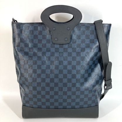 Louis Vuitton Handbag Tote NS N51100 Damier Cobalt Canvas Navy