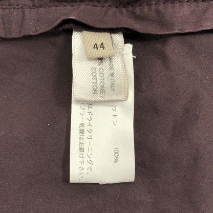 Bottega Veneta Cotton High Waist Drawstring Pants - 44 - Bordeaux - Men's