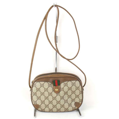 Gucci Old Gucci 8902066 Shoulder Bag GG Supreme Canvas Brown