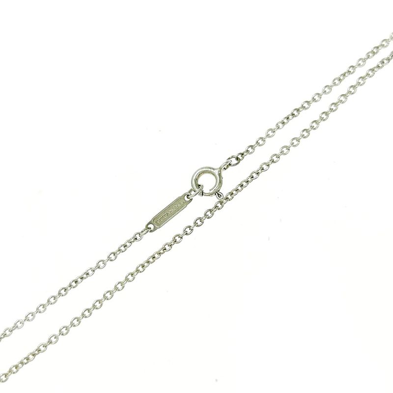 Tiffany & Co Silver Atlas Cube Necklace 6.9g 925 Engraved 445333 Necklace