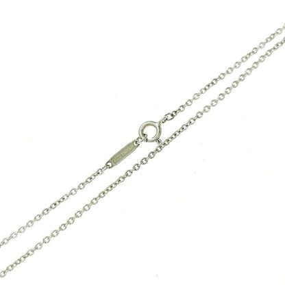 Tiffany & Co Silver Atlas Cube Necklace 6.9g 925 Engraved 445333 Necklace