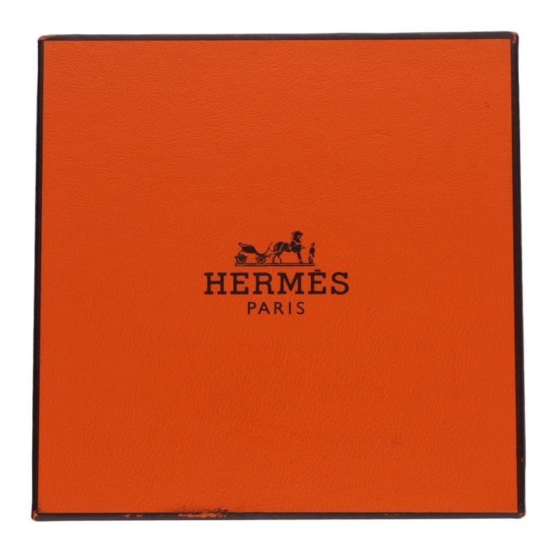Hermes Chêne D'ancre Contour 18K Pink Gold Diamond Bracelet Men's LG