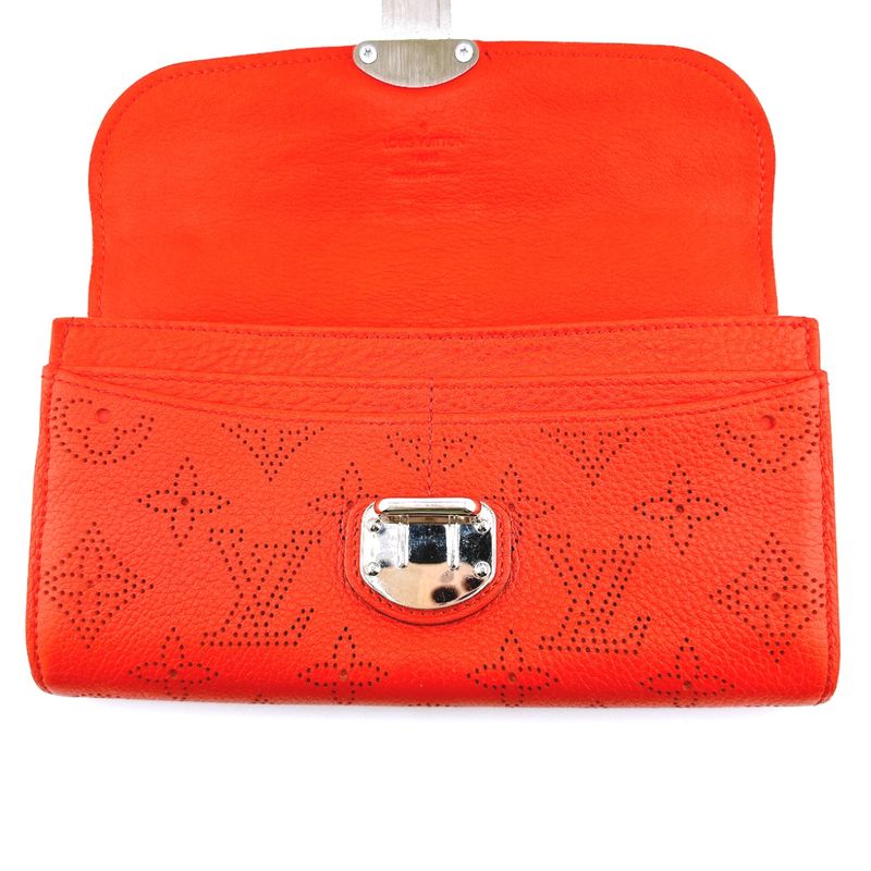 Louis Vuitton M58161 Mahina Portefeuille Iris Foldable Long Wallet Long Wallet