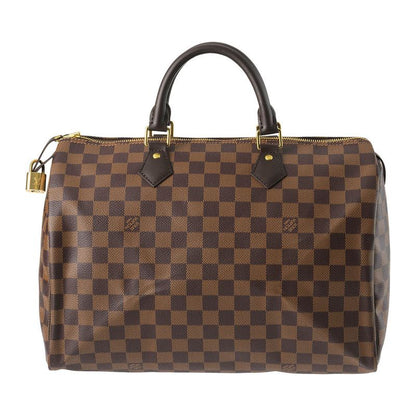 Louis Vuitton Speedy 35 Brown Boston Bag
