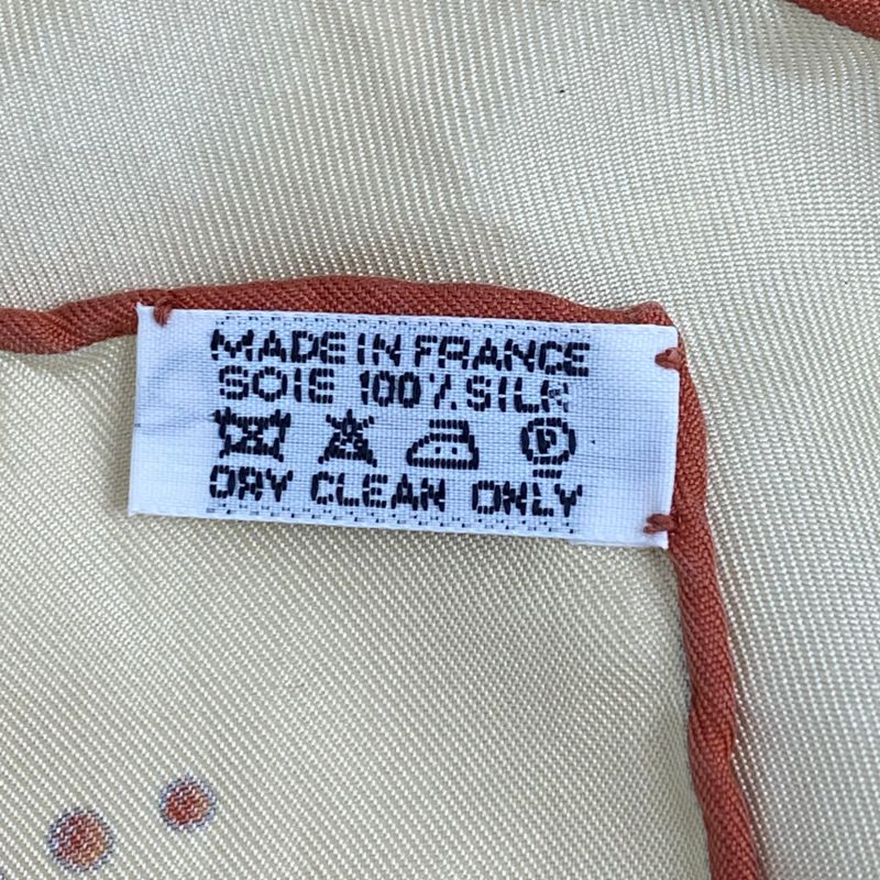 Hermes Carre 90 LES Rivieres DE Babel River Of Babel Scarf 100% Silk Yellow