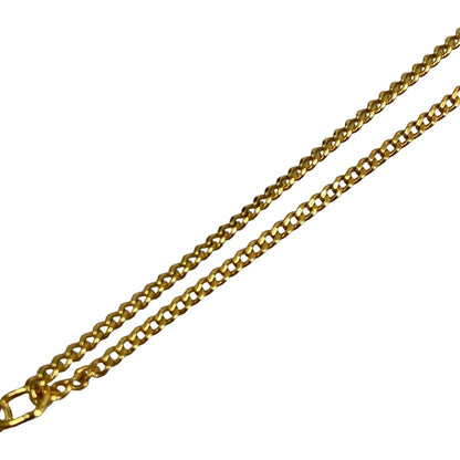 Celine Triomphe Rhinestone Necklace Approx 42cm (16.54in)