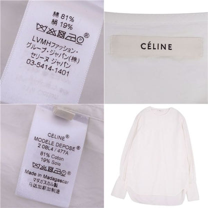 Celine Phoebe Period Shirt Blouse Long Sleeve Long