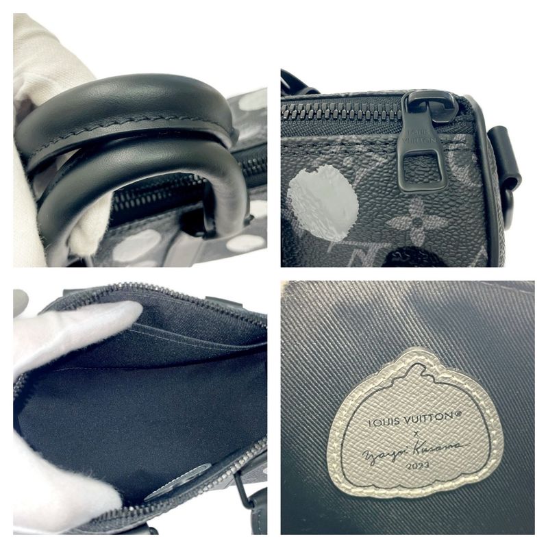 Louis Vuitton M46406 Eclipse × Yayoi Kusama Keepall - Bandoliere 25 395909