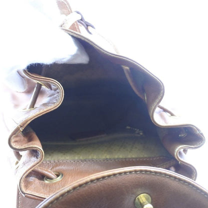 Gucci Bamboo 003.1705.0030 Calf Brown Women's Backpack/daypack