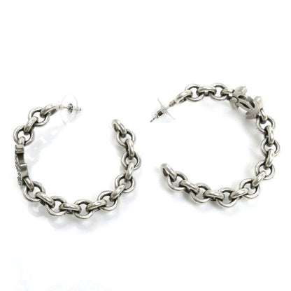 Chanel Metal Coco Mark Hoop Earrings Abd772 Ladies Pre-owned