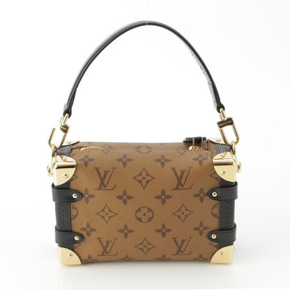 Louis Vuitton Reverse Side Trunk Monogram Reverse Gold Hardware 2way Shoulder