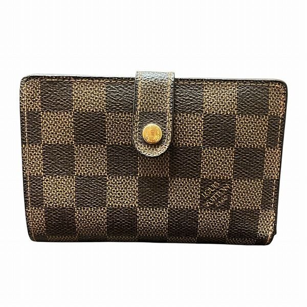 Louis Vuitton Damier Porte Feuille Viennois N61674 Bifold Wallet Unisex