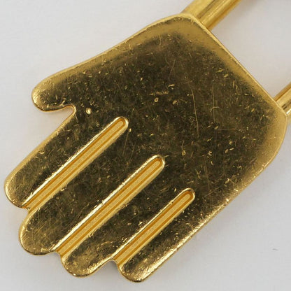 Hermes Cadena Hand Motif 2002 Limited Gold Annee DE LA MAIN Charm