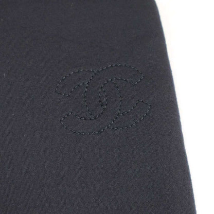Chanel 2015 Coco Mark Stitch Bonding Jersey Pants P52118k06756 Aw003 Navy 38
