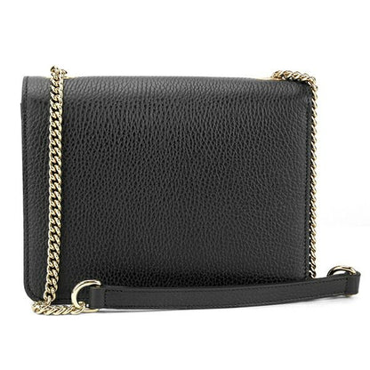 Gucci Shoulder Bag Dollar Calf Black