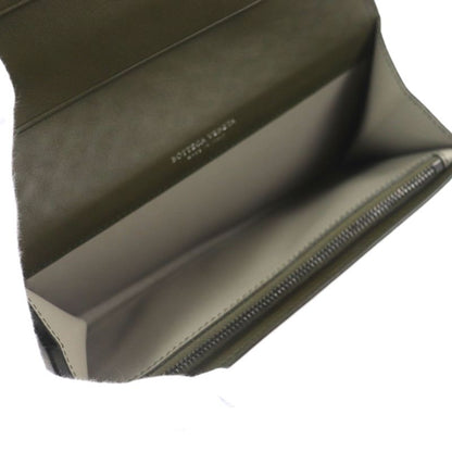 Bottega Veneta Intrecciato Leather Long Wallet With Coin Purse