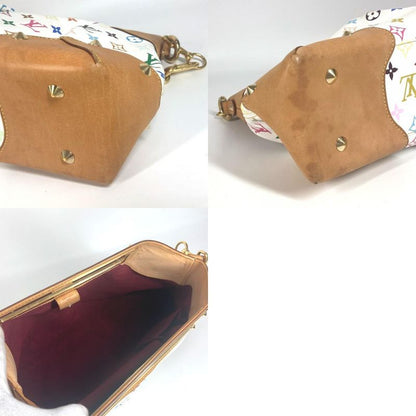 Louis Vuitton Shoulder Bag Judy GM M40253 Monogram Multicolor Canvas Bronze