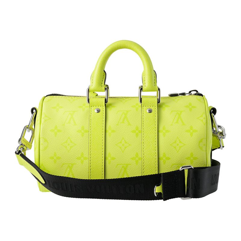 Louis Vuitton Shoulder Bag Keepall Bandouliere 25 Lemon Yellow