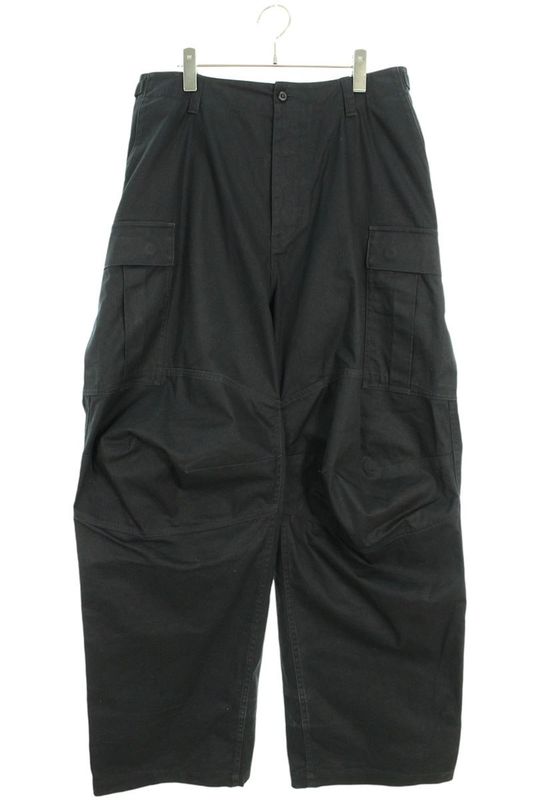Balenciaga 22AW 720229 Tnp07 Belted Cargo Long Pants Men's S