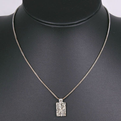 [dior] Christian Dior Trotter Rhinestone Ladies 8.7g Necklace