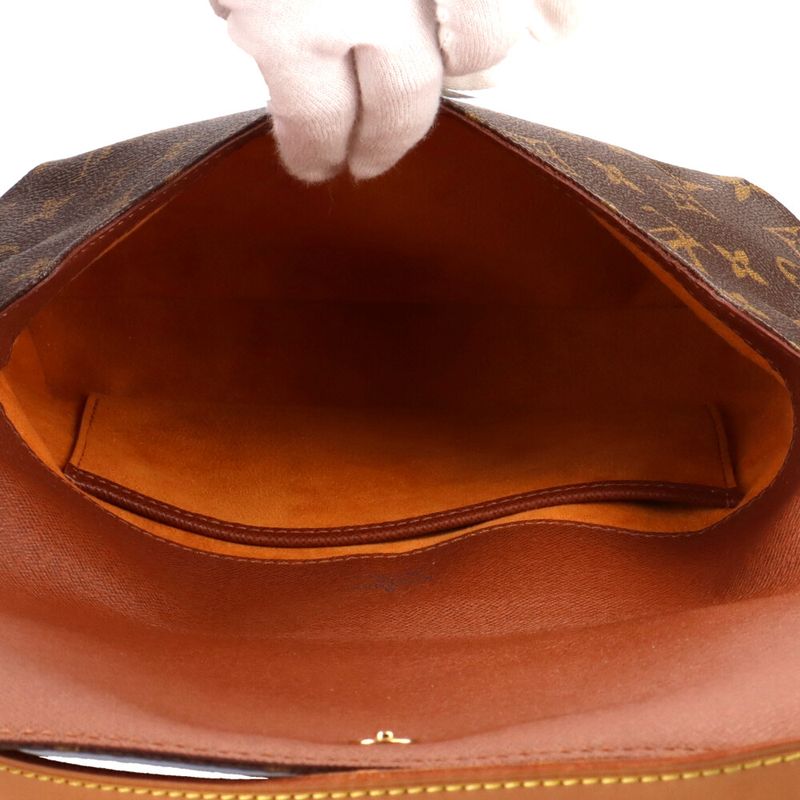 Louis Vuitton Shoulder Bag Monogram Musette Tango Monogram Canvas M51257 Brown