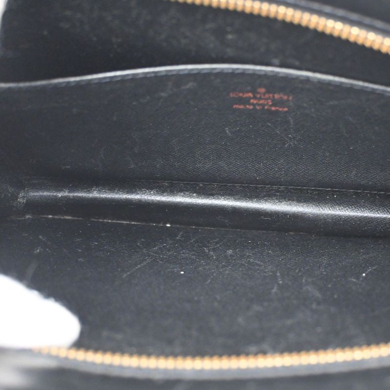 Louis Vuitton Pochette Homme Clutch Bag Epi Black 05kb044