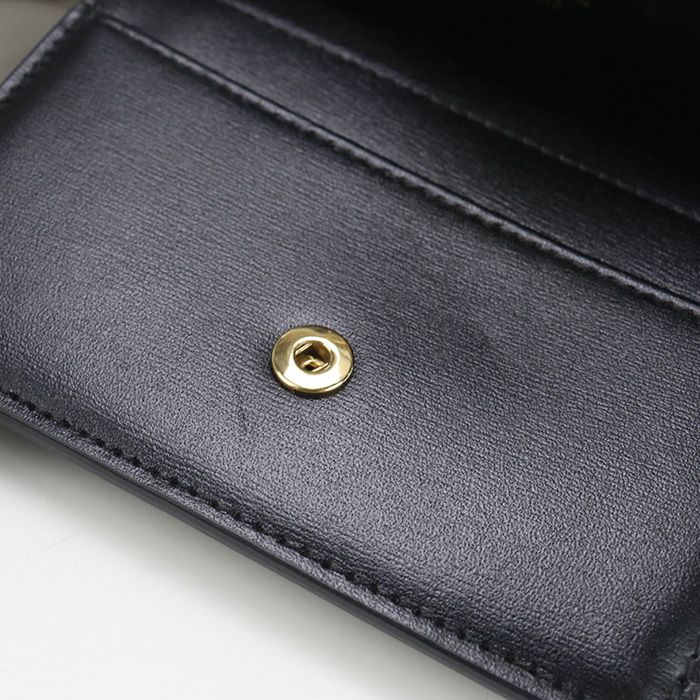 Celine Card Holder With Flap Triomphe 10i58 3dpv.38no Business Card Holder Calf