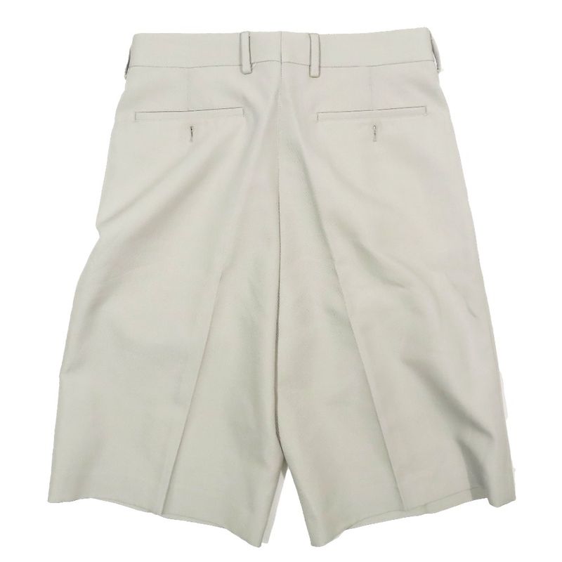 Unused 21aw Fendi Bermuda Pants Slacks Shorts FF Logo Hardware Half Pants 2