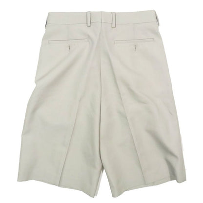 Unused 21aw Fendi Bermuda Pants Slacks Shorts FF Logo Hardware Half Pants 2