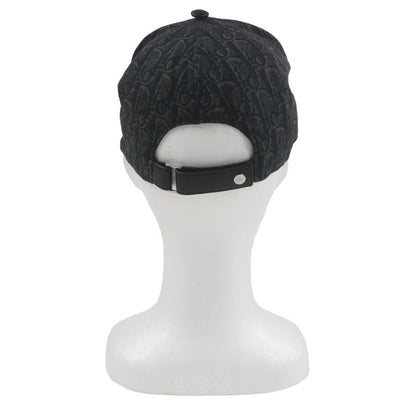 DIOR Homme 933c902h4835 Oblique Leather Use Hat Baseball Cap Dark Gray L Made