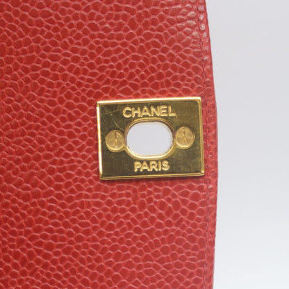 Chanel 2nd Unit Caviar Skin Red Diana 25 Chain Shoulder Bag Shoulder Bag Red