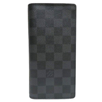 Louis Vuitton Damier Graphite Portefeuille Blazer N62665 Long Wallet Bifold