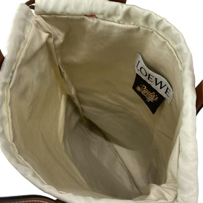 Loewe Tote Bag - Ivory X Dark Navy X Multi Paula's Ibiza / Bird / 2-way /