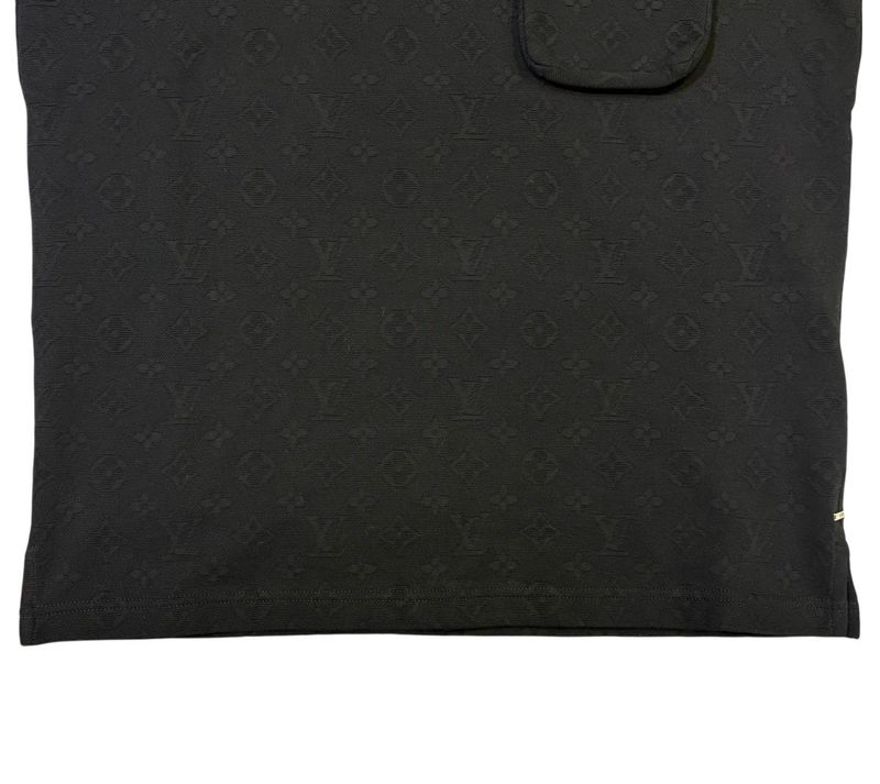 2956 Louis Vuitton T-Shirt Signature Monogram Rm222q Tcl Hiy49w XS Size Short