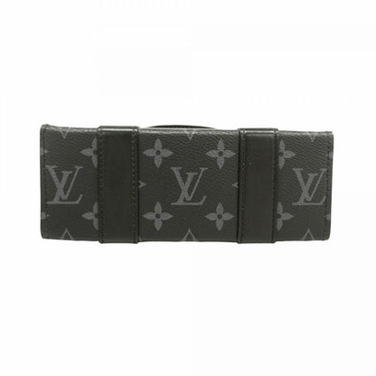 Louis Vuitton Handbag Monogram Eclipse Sac Plastic MINI M46453 Black 2-way Bag