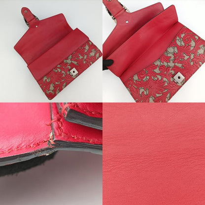 Gucci Dionysuso Scuff Dd X Multicolor PVC Coated Canvas X Leather 400249i0196570