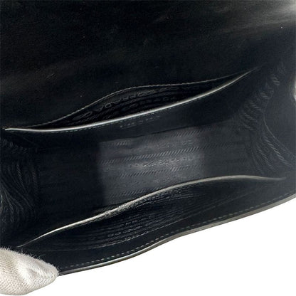 Prada Bag Women's Brand Shoulder Bag Leather Chain Shoulder Black Mini Bag