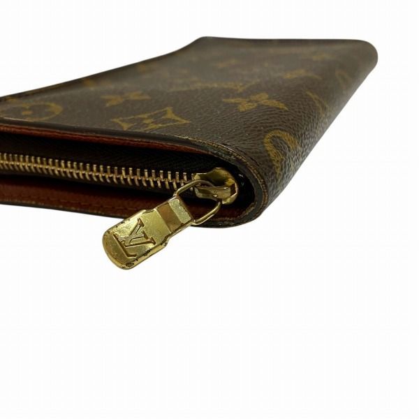 Louis Vuitton Monogram Porte Monet Zip M61727 Long Wallet Unisex