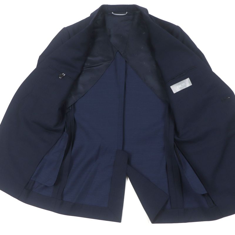 DIOR Homme 933c702a5469 100% Wool Logo Button Single Jacket Tailored Jacket