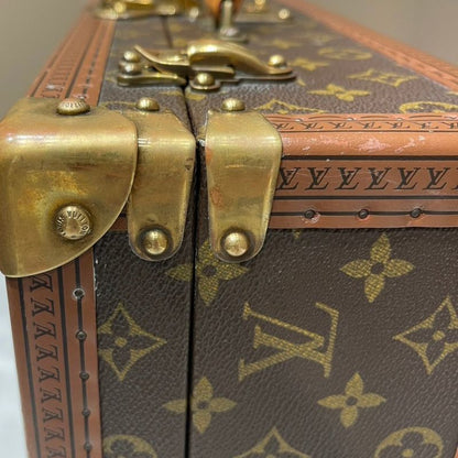 Louis Vuitton ⑤ M21325 Bisten 60 M21325 Trunk Monogram Unisex Brown FREE
