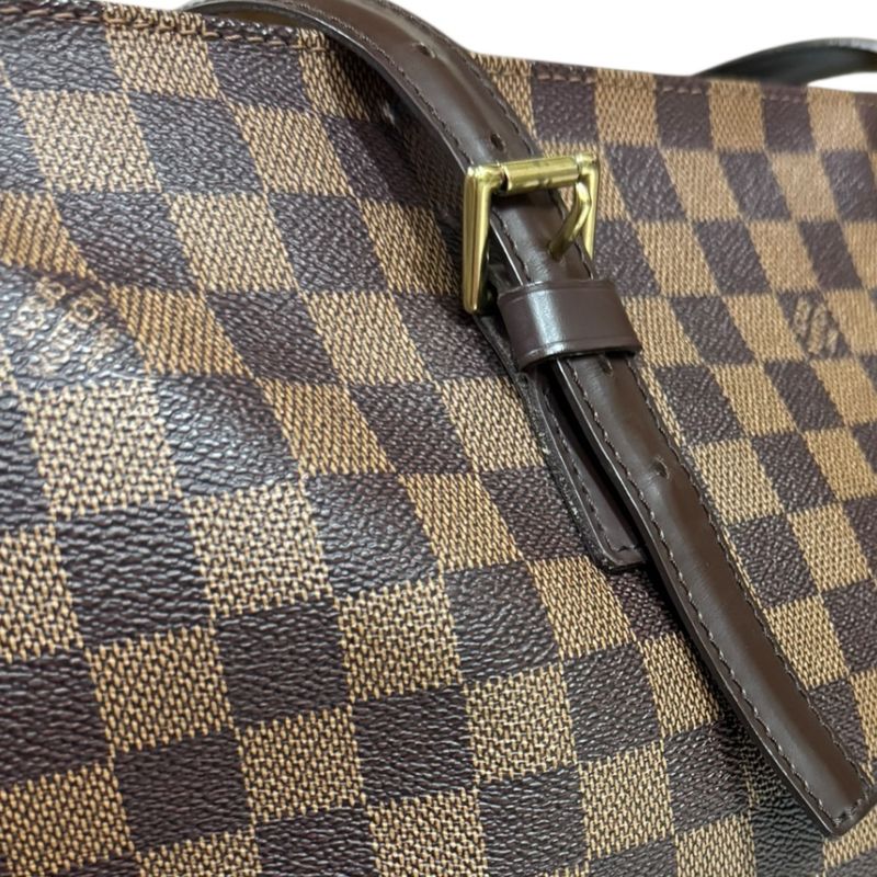 Louis Vuitton Chelsea Damier Tote Bag Damier Canvas N51119 Brown Unisex Louis