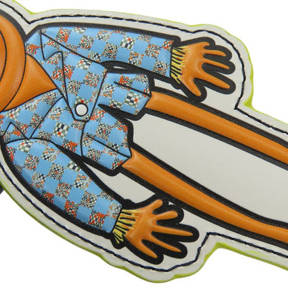 Louis Vuitton Key Holder Porte Cles LV Scarecrow Mp2922 Leather Monogram Yellow