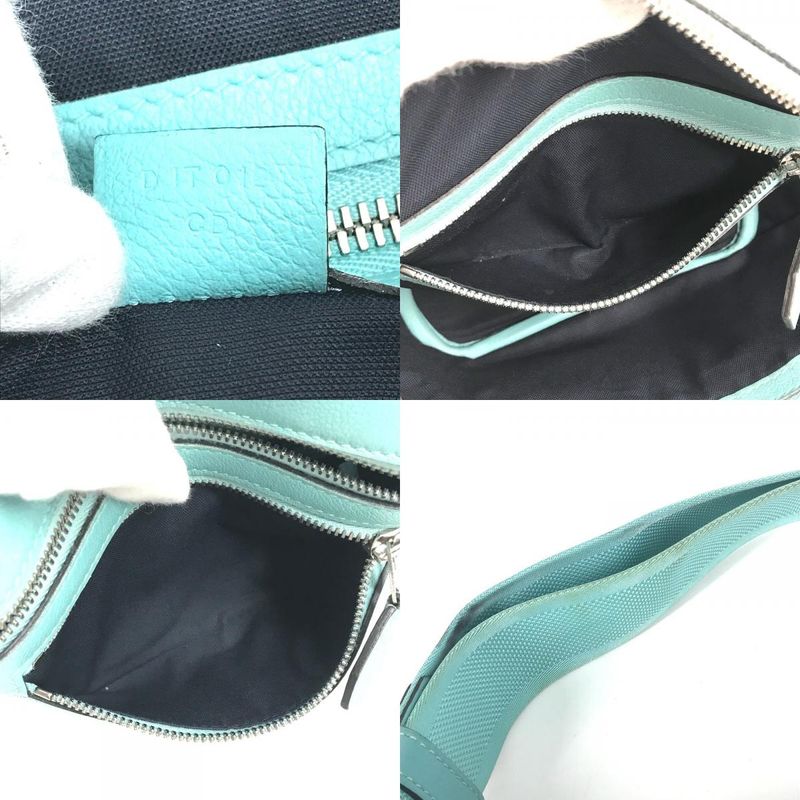 Hermes Body Bag City Slide Cross PM Evercolor Blue Atoll Blue