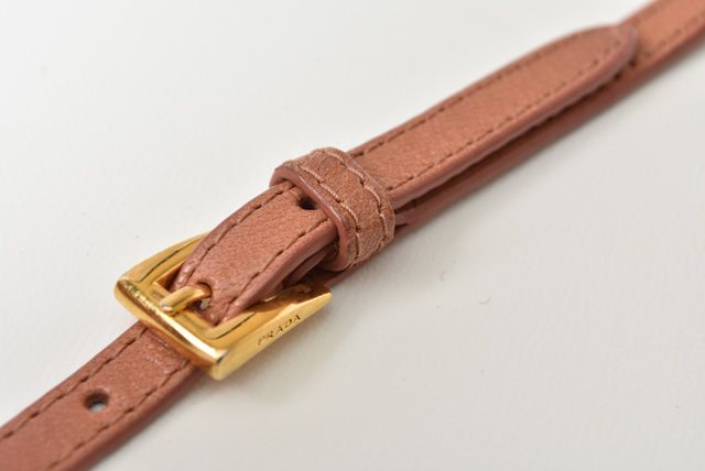 Prada Long Wallet Shoulder Wallet 1m1437rose